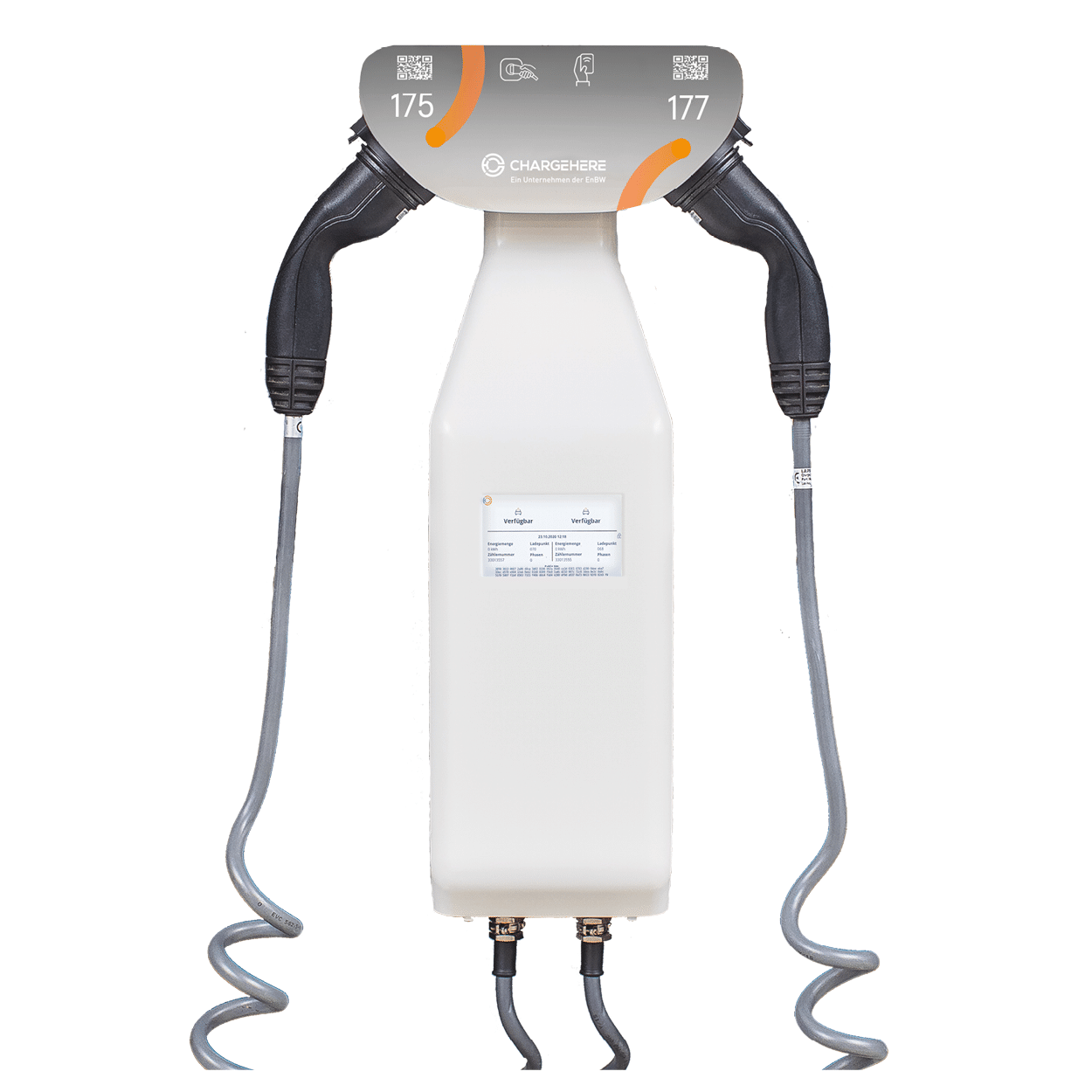 Ladesäule mit Kabel - Variante AC-Charger